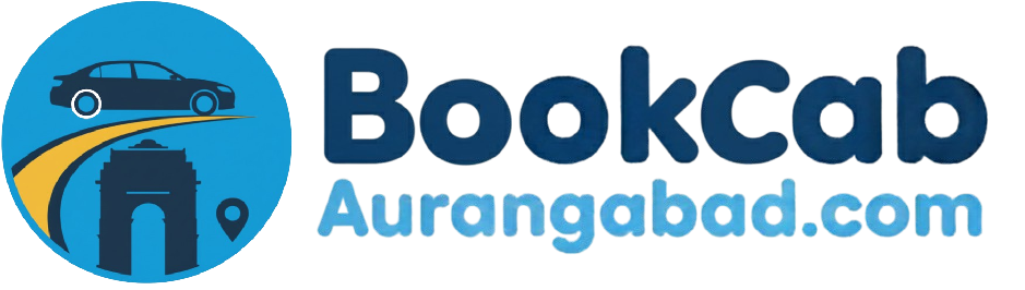 BookCabAurangabad.com Logo - Best Car Rental in Aurangabad (Chhatrapati Sambhajinagar)